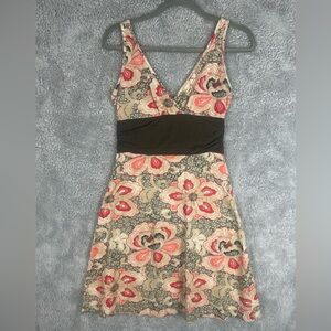 PATAGONIA Margot Sleeveless V- Neck Floral Pattern Dress Women’s, Size S